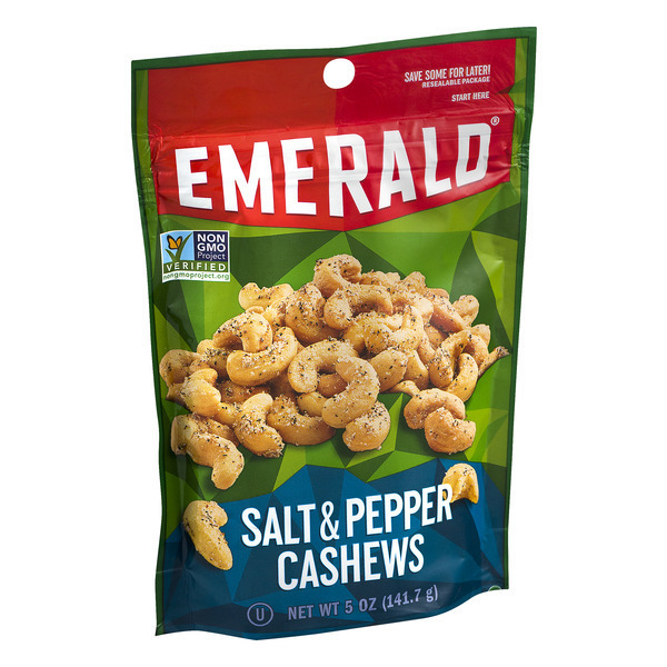 Emerald Cashew Sea Salt Pepper Emerald 5 oz., PK6 110079